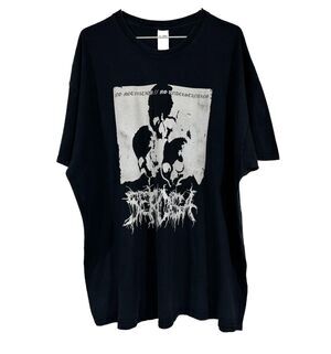 No Motivation No Understanding Serosa 2018 Heavy Metal Skulls Band Shirt 2XL